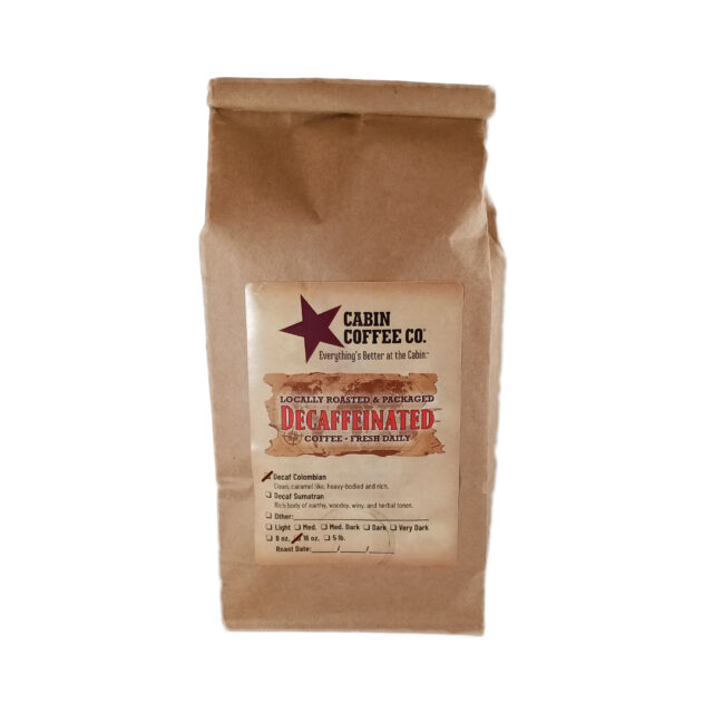 Fresh-Roasted Decaf Coffee Beans | Cabin Coffee