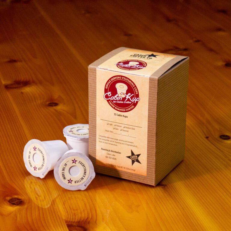 Single Serve Coffee Pods | Cabin Coffee