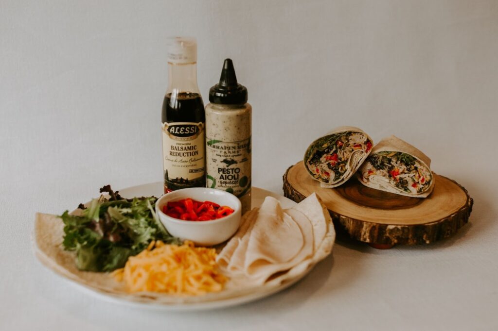 Tuscan Turkey Wrap with product from Martin Brothers and Hormel Partner.